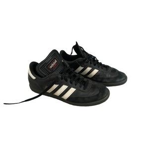 Adidas Samba EVM 004001 Black with 3 White Stripes US Size 9